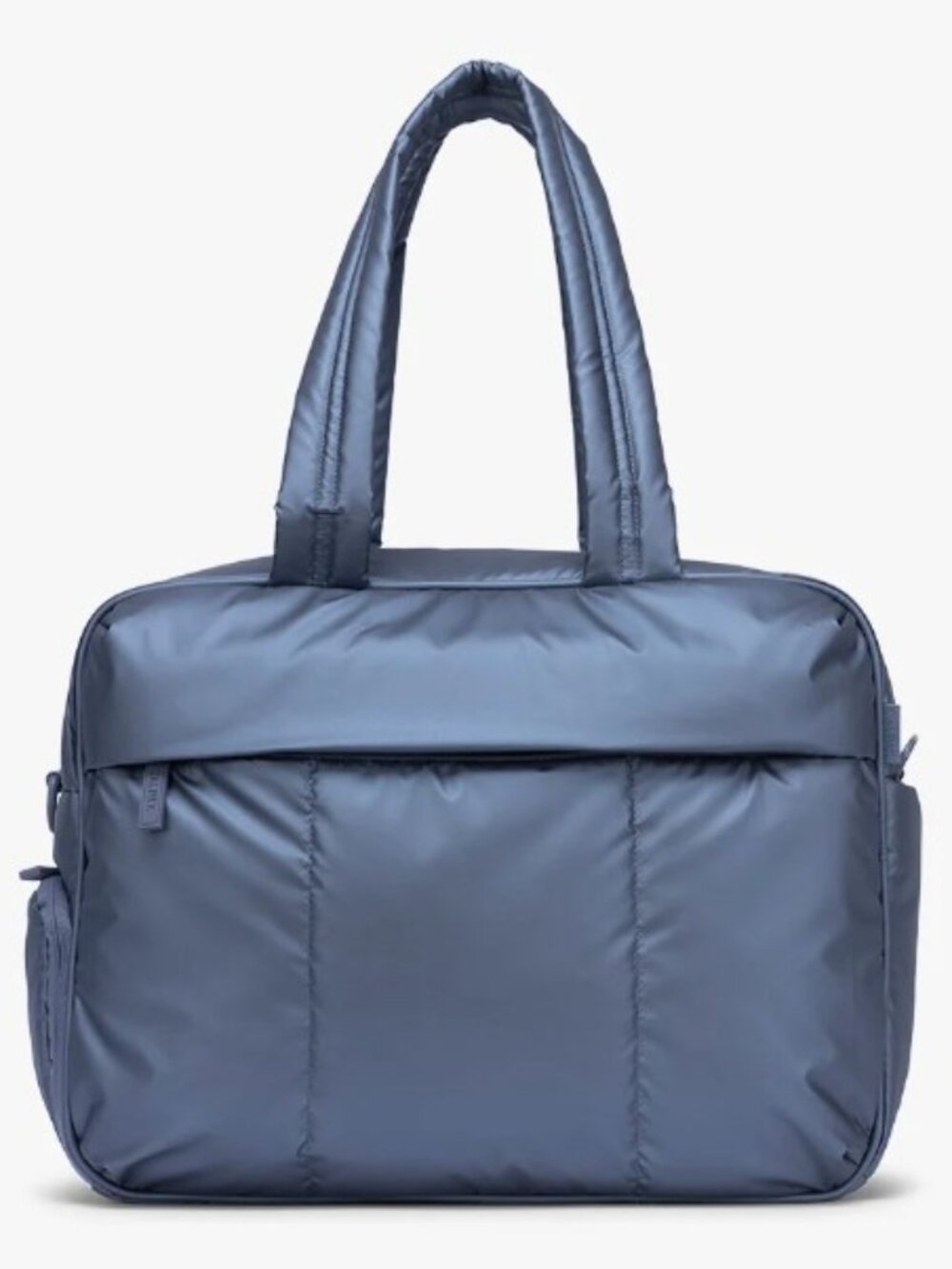 Calpak Luka Duffel Metallic Indigo Blue Neutral HTF
